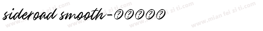 sideroad smooth字体转换